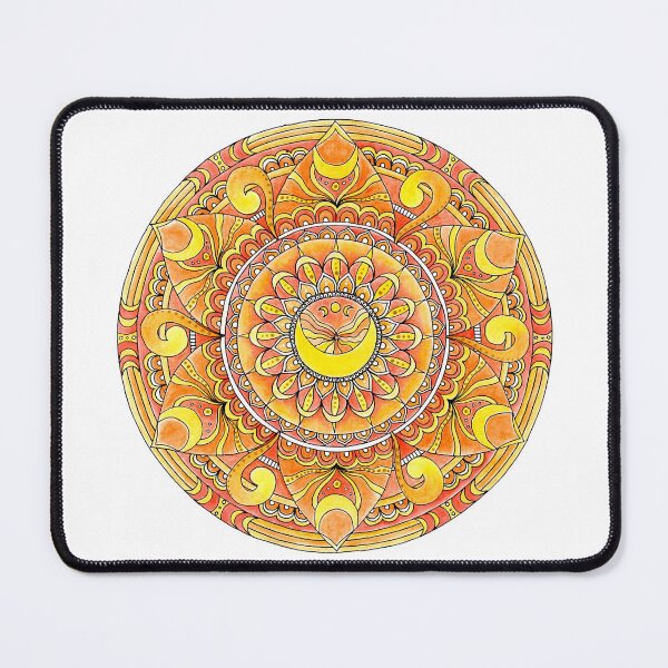 Item preview, Svadhisthana - Sacral Womb Chakra Mandala Energy Healing Reiki  designed and sold by mandalasouldesigns.