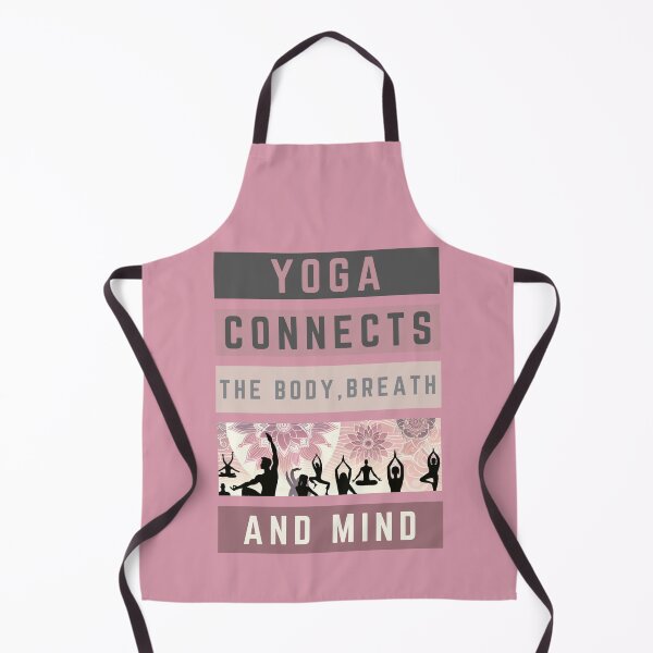 Item preview, Yoga Connects The Body Breath And Mind designed and sold by Margerita23.