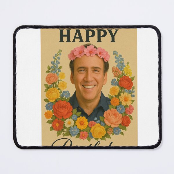 Item preview, Flower Crown Birthday Butterfly Funny prank meme gift weird nicolas cage designed and sold by CheeseBlueprint.