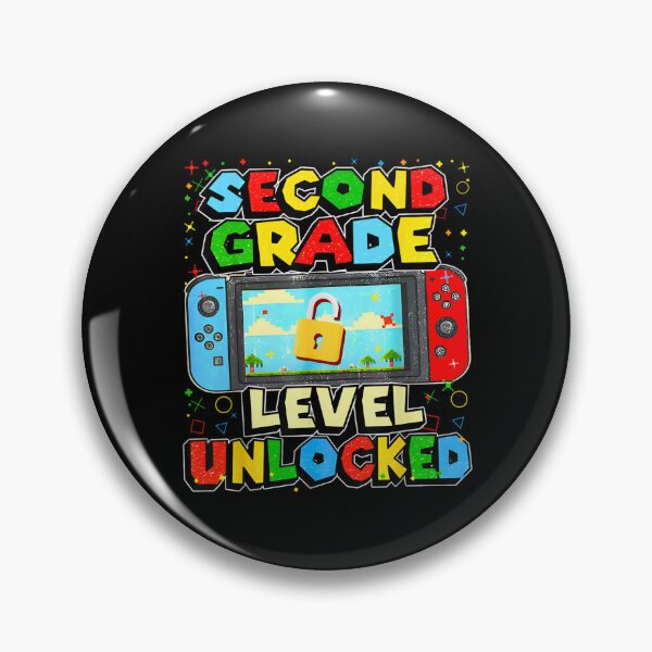 Item preview, 2nd Grade Level Unlocked Funny Gamer Boys Back To School  designed and sold by ivotee.