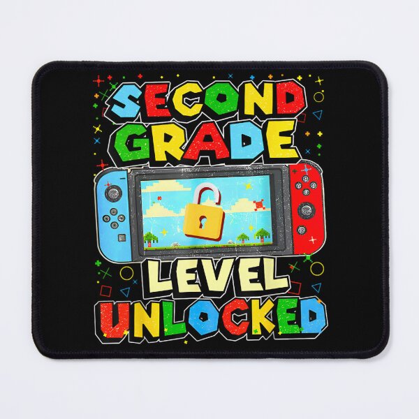 Item preview, 2nd Grade Level Unlocked Funny Gamer Boys Back To School designed and sold by ivotee.
