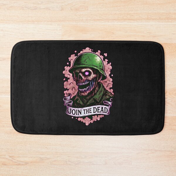 Item preview, Zombie Soldier Skull Artwork For Horror Fans designed and sold by Shoot-The-Moon.