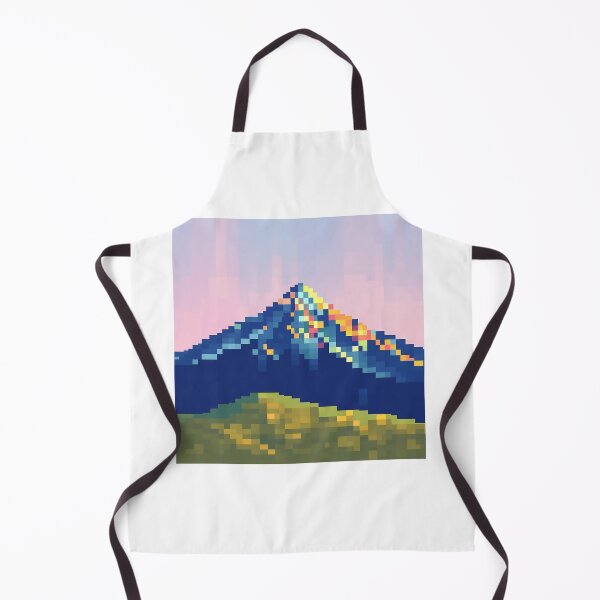 Item preview, Vibrant Pixelated Mountain Range designed and sold by sharon1210.