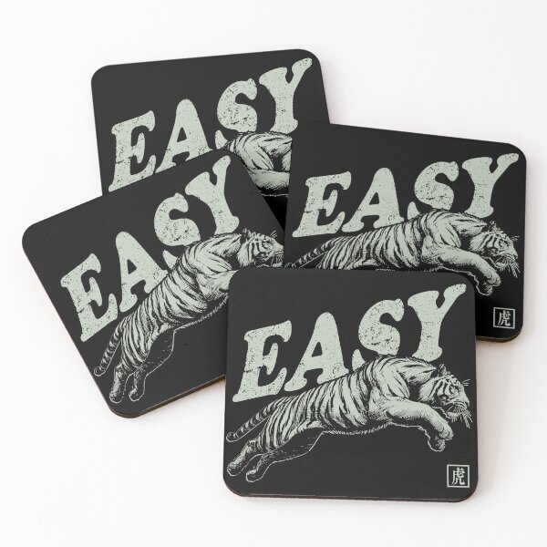 Item preview, Funny Quote Easy Tiger Retro Wild Animal designed and sold by Jcat7.