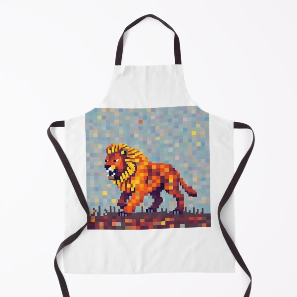 Item preview, Pixelated Wild Animal Art designed and sold by sharon1210.