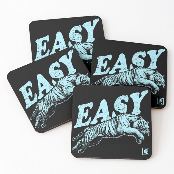 Item preview, Funny Quote Easy Tiger Retro Wild Animal designed and sold by Jcat7.
