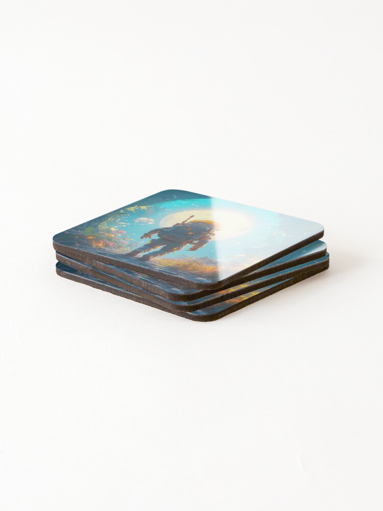 Thumbnail 4 of 5, Coasters (Set of 4), Stargazed designed and sold by V--I--R.