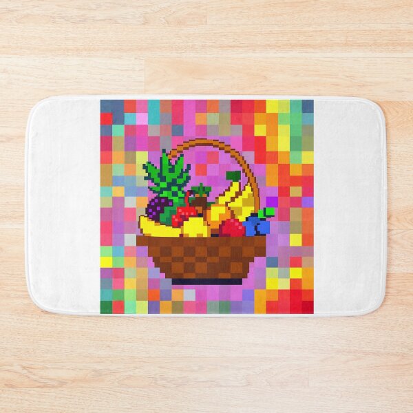 Item preview, Pixelated Fruit Basket designed and sold by sharon1210.