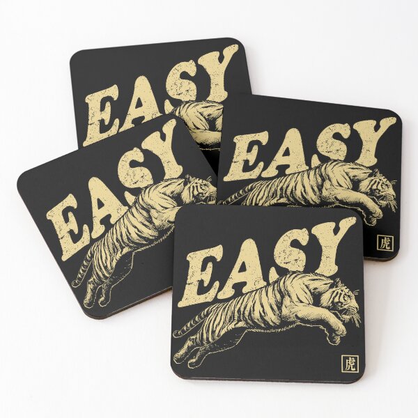 Item preview, Funny Quote Easy Tiger Retro Wild Animal designed and sold by Jcat7.