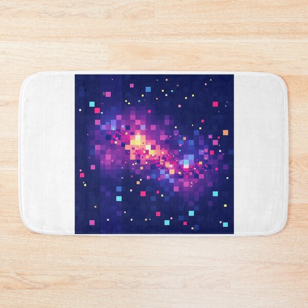 Item preview, Pixelated Galaxy Abstract Art designed and sold by sharon1210.