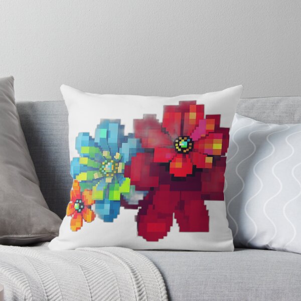 Item preview, Pixelated Flower Abstraction designed and sold by sharon1210.