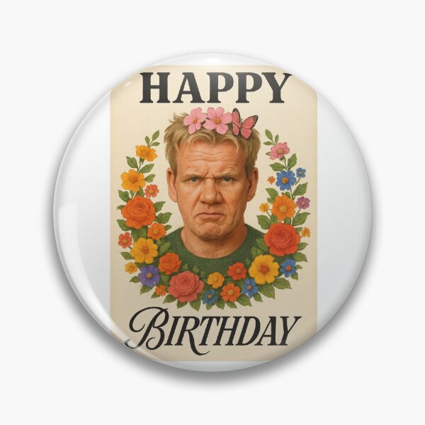 Item preview, Flower Crown Birthday Butterfly Funny prank meme gift weird gordon ramsay designed and sold by CheeseBlueprint.