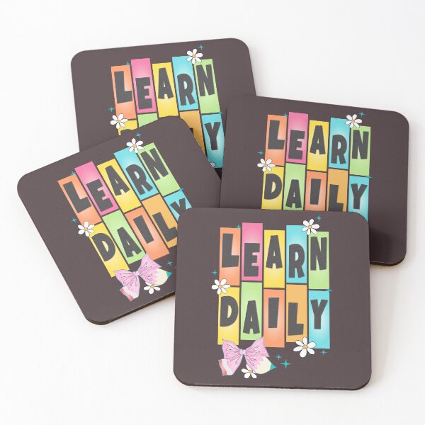 Item preview, Back to School. Learn Daily. designed and sold by PositivelyPrinted.