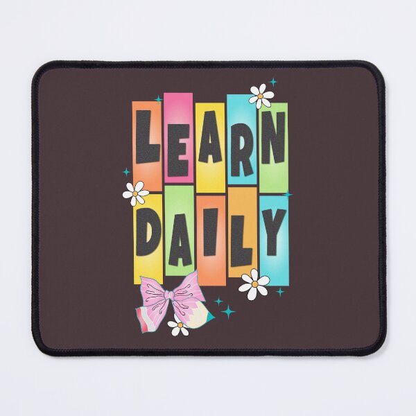 Item preview, Back to School. Learn Daily. designed and sold by PositivelyPrinted.