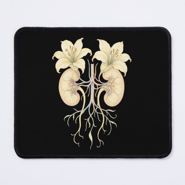 Item preview, Kidneys - Classic floral art for nephrologists designed and sold by DamioPolArt.
