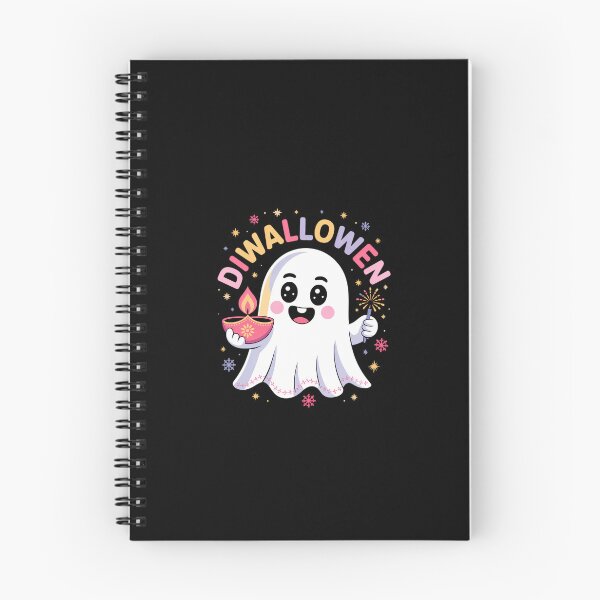Item preview, Diwalloween Diwali Halloween Fun Boo Ghost Lantern Deepavali designed and sold by KarstenNoanra.