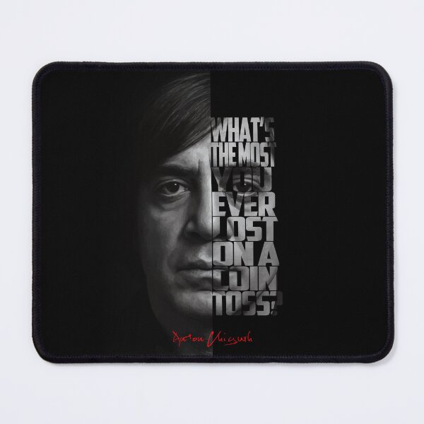 Item preview, Anton Chigurh – Iconic Villain Quote designed and sold by Enea Kelo.