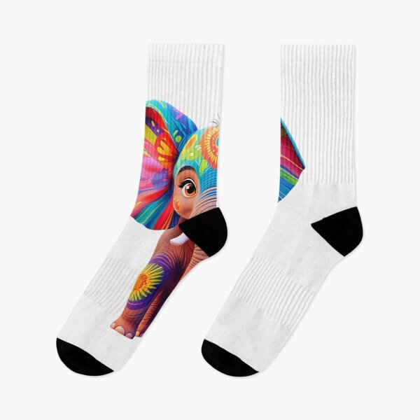 Item preview, Colorful Power: Hyper-Realistic 3D Elephant with Whimsical Flair ??✨ designed and sold by catcurio.