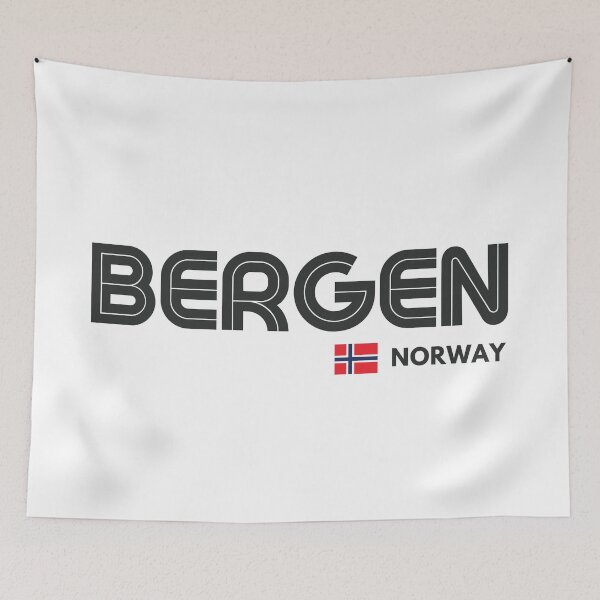 Item preview, Bergen - Norway  designed and sold by Sketch-Shack.