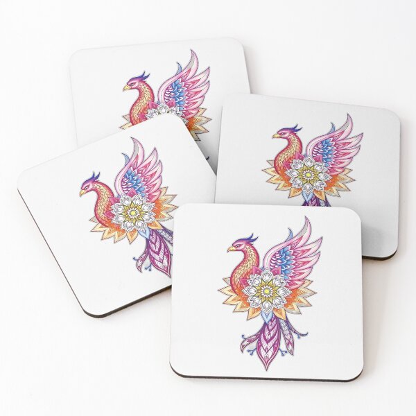 Item preview, Colorful Mandala Phoenix Art designed and sold by sharon1210.