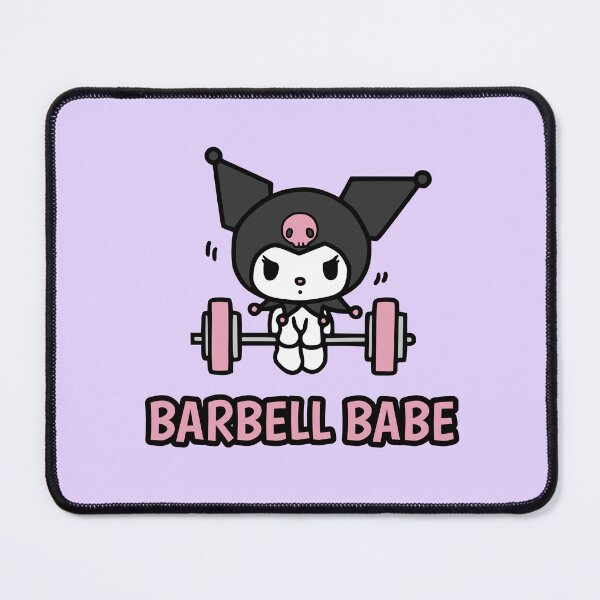 Item preview, Barbell Babe Kuromi Deadlift Weightlifting | Funny Gym Fitness Meme for Cheeky but Charming Women  designed and sold by OllieMolley.