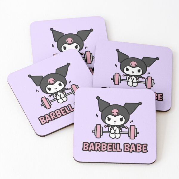 Item preview, Barbell Babe Kuromi Deadlift Weightlifting | Funny Gym Fitness Meme for Cheeky but Charming Women  designed and sold by OllieMolley.