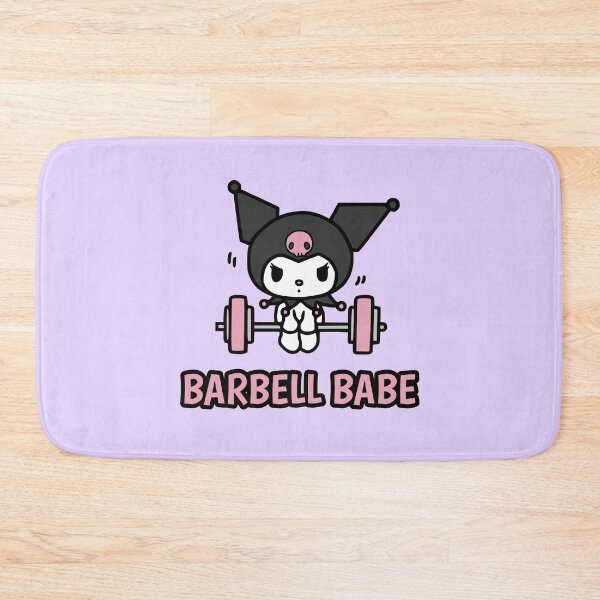 Item preview, Barbell Babe Kuromi Deadlift Weightlifting | Funny Gym Fitness Meme for Cheeky but Charming Women  designed and sold by OllieMolley.