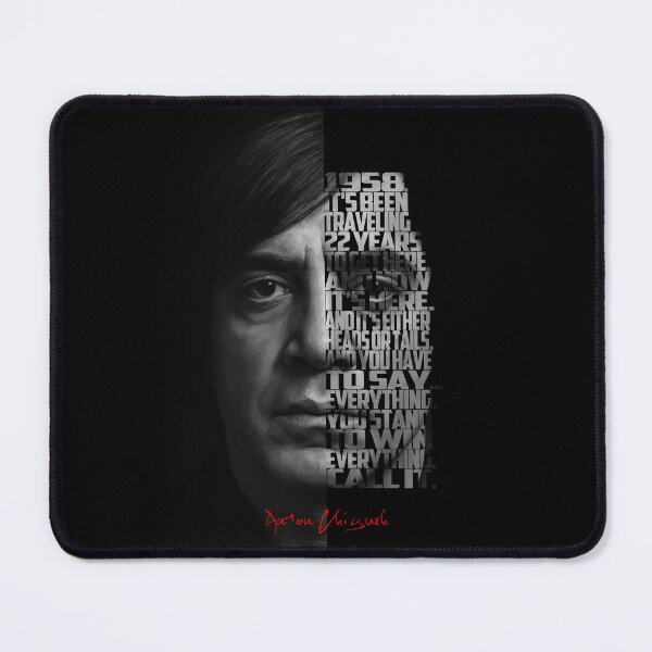 Item preview, Anton Chigurh – Iconic Villain Quote designed and sold by Enea Kelo.