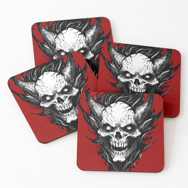 Item preview, DemonSkull designed and sold by TheHollowMarket.