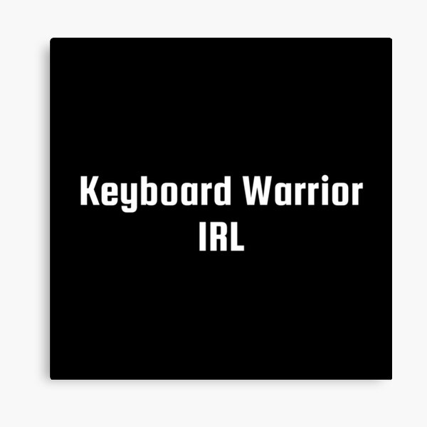 Artikelvorschau, Keyboard Warrior IRL entworfen und verkauft von Ninjacatoff.