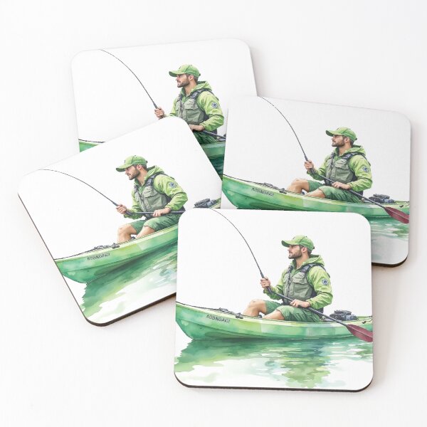 Item preview, Kayak Fishing Addict designed and sold by pixeldizajn.