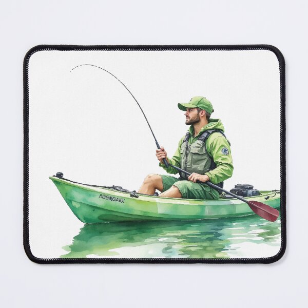 Item preview, Kayak Fishing Addict designed and sold by pixeldizajn.
