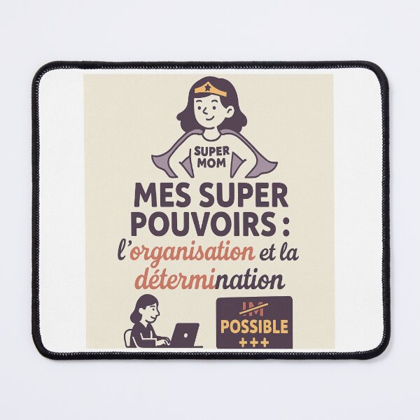 Item preview, My superpowers? Organization and determination designed and sold by JeviStudio, GrayArtworks, JEVIworld…).
