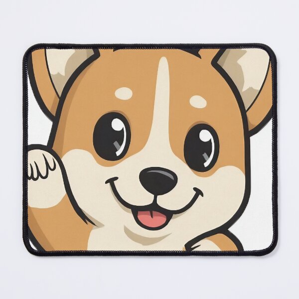 Item preview, A waving Corgi designed and sold by neuropin0815.