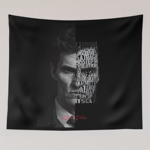 Item preview, Rust Cohle – Iconic Quote designed and sold by Enea Kelo.