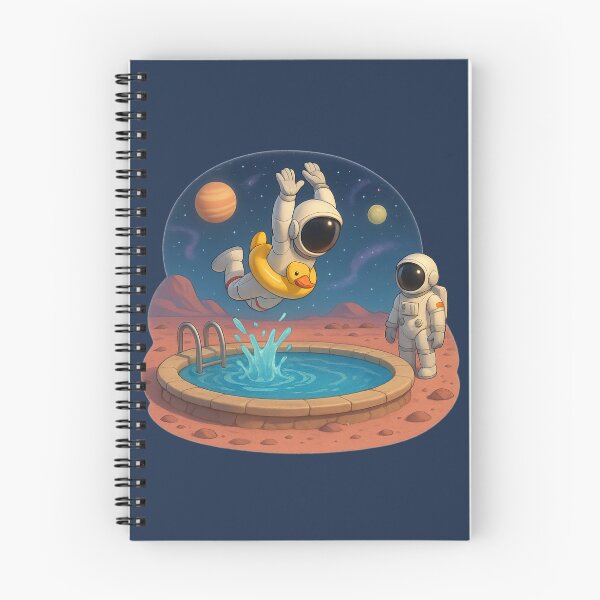 Item preview, Zero Gravity Splash: Planetary Pool Dive designed and sold by HEERMANArt.