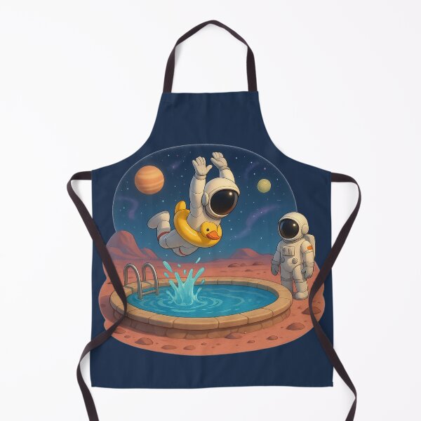 Item preview, Zero Gravity Splash: Planetary Pool Dive designed and sold by HEERMANArt.