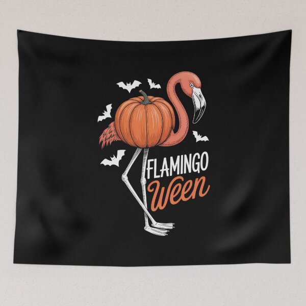 Item preview, Flamingoween Trick Or Treating Bird Lover Halloween designed and sold by Sea4Adventures.