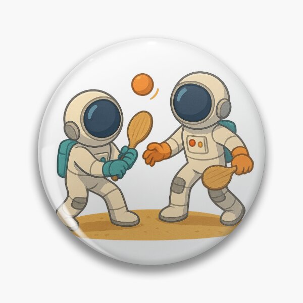 Item preview, Galactic Ping Pong Duel designed and sold by HEERMANArt.