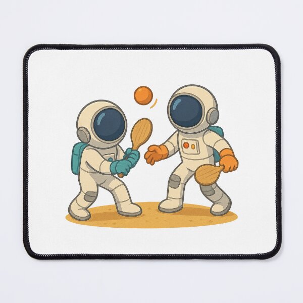 Item preview, Galactic Ping Pong Duel designed and sold by HEERMANArt.