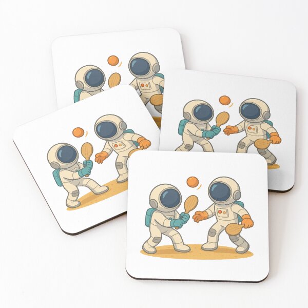 Item preview, Galactic Ping Pong Duel designed and sold by HEERMANArt.