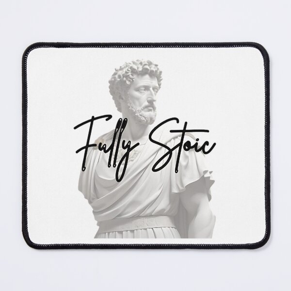 Item preview, Fully Stoic - Philosopher Marcus Aurelius Stoicism Artwork designed and sold by LexaArtworks.