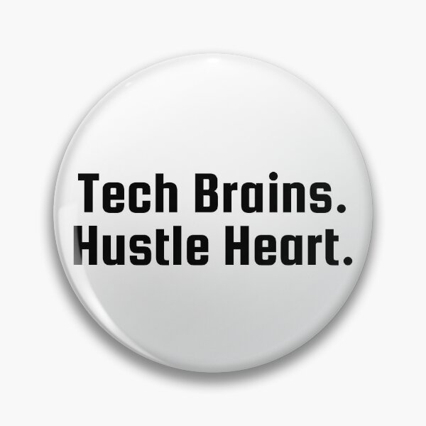 Item preview, Tech Brains. Hustle Heart. designed and sold by Ninjacatoff.