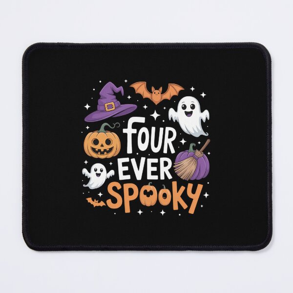 Item preview, Four Ever Spooky Funny Halloween 4th Birthday designed and sold by Sea4Adventures.