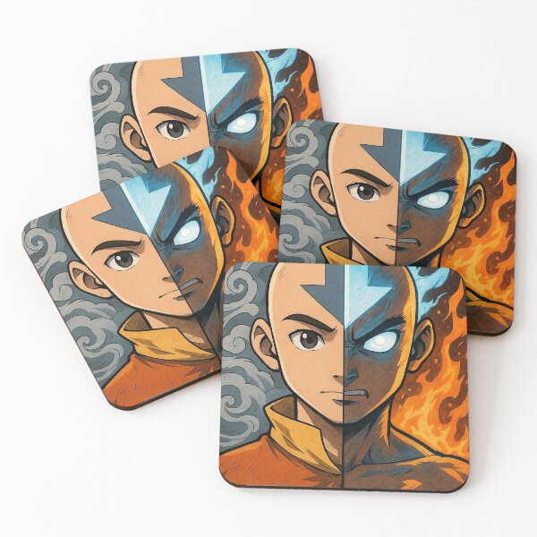 Item preview, Aang Split – Calm vs Avatar State designed and sold by SnapLabDesigns.