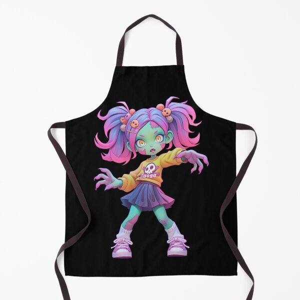Item preview, Kawaii Zombie Girl Pink Hair designed and sold by Juliascutecornr.