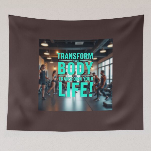 Item preview, Transform Body, Transform Your Life; Fitness Fusion: Strength in Every Line designed and sold by Creative-RE.