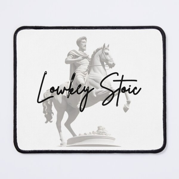 Item preview, Lowkey Stoic - Philosopher Marcus Aurelius Stoicism Art designed and sold by LexaArtworks.
