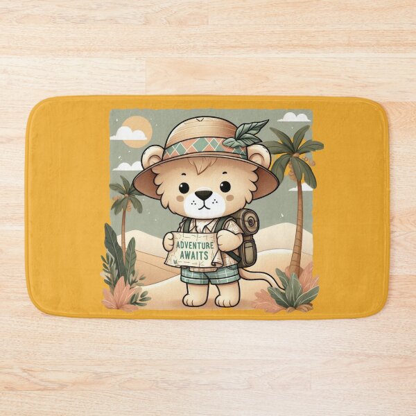 Item preview, Adventure Lion Cub – Summer Explorer Travel Tee designed and sold by UmcommonGoods.