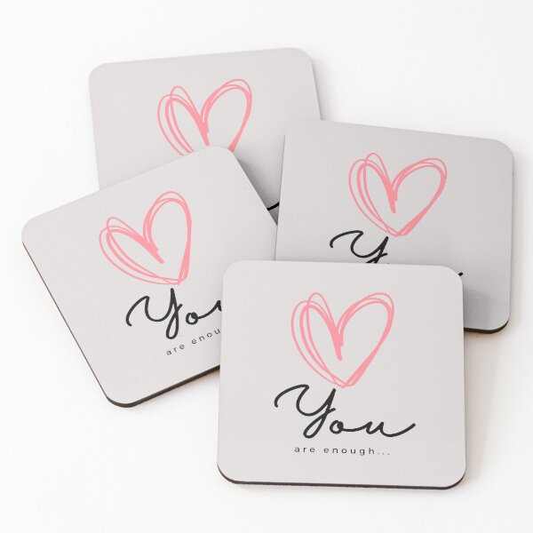 Item preview, 'You are Enough' Self Love Design designed and sold by PrintandJoy.
